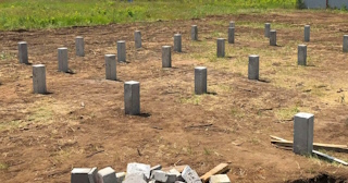 Фундамент на забивных жб сваях под ключ в Рузаевке - фундамент из забивных железобетонных свай цена от 3099 руб/м2