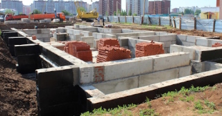 Фундаменты промышленных зданий в Рузаевке цена от 24380 руб. - заказать строительство фундамента промздания под стальные колонны